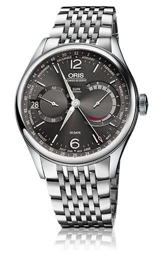 Replica ORIS ARTELIER CALIBRE 113 ANTHRACITE DIAL ON BRACELET 01-113-7738-4063-Set-8-23-79PS watch for sale